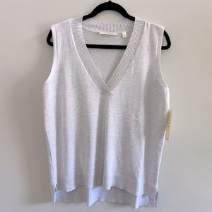 Grey sweater vest size large
